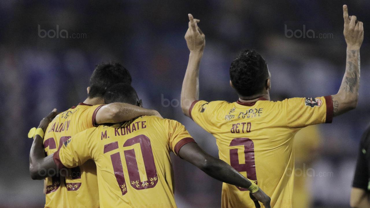 Sriwijaya FC, Alberto Goncalves, Piala Presiden 2018