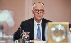 Friedrich Merz terpilih sebagai kanselir ke-10 Republik Federal Jerman, Selasa (6/5/2025). (AP/Ebrahim Naroozi)