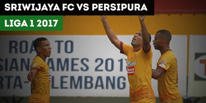 VIDEO: Highlights Liga 1 2017, Sriwijaya FC vs Persipura Jayapura 2-2