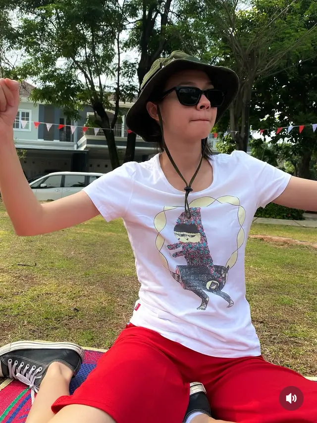 Yuki Kato saat Memperingati Hari Kemerdekaan [@yukikt]