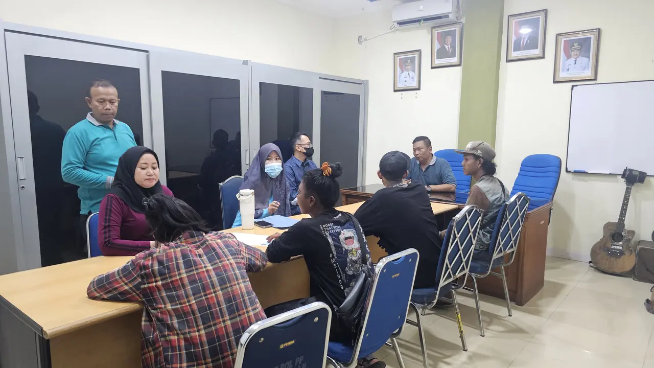 anak jalanan di depok ditangkap