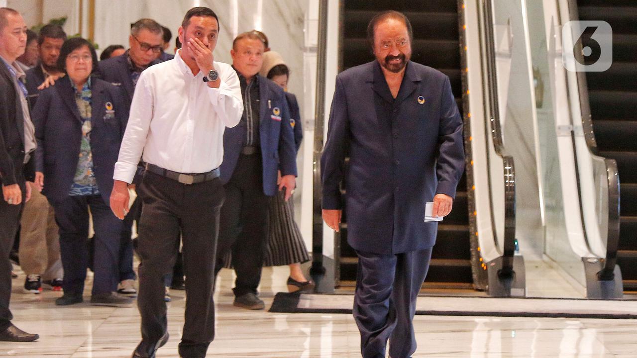 penjelasan Surya Paloh usai Johnny G. Plate Jadi Tersangka