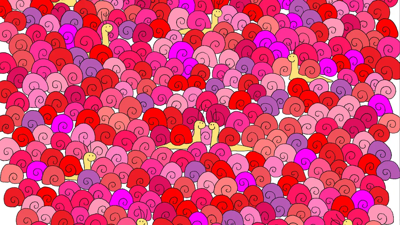 [Bintang] Game Valentine, Temukan Cinta di Antara Keong Warna-Warni Ini