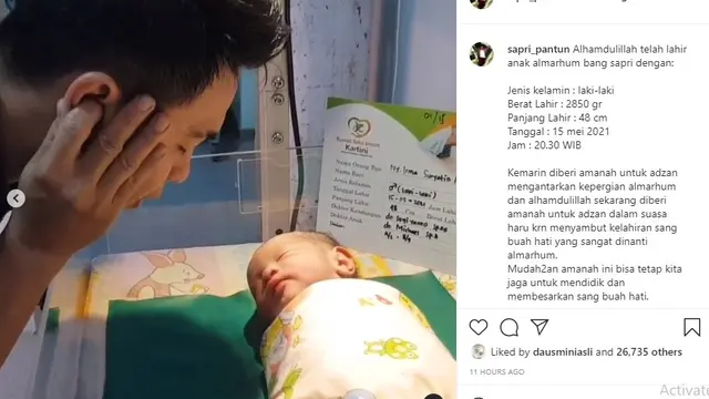 Sapri (Foto: Instagram/@sapri_pantun)