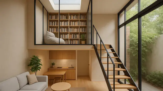 7 Model Rumah dengan Mezzanine di Lahan 6x10, Solusi Sempit Jadi Luas