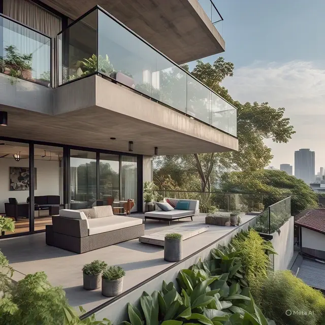Tampak Depan Model Teras Cor Dak Rumah Minimalis, Inspirasi Desain Masa Kini
