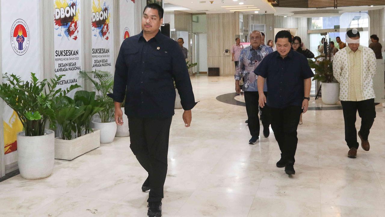 Dito Ariotedjo dan Erick Thohir