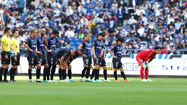 FOTO Tim Gamba Osaka - J1 League