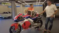 Honda RC213V-S milik Ahmad Sahroni yang belum pernah dipakai (DeHakim Channel)