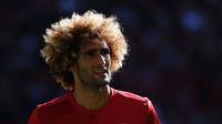 Gelandang Manchester United asal Belgia, Marouane Fellaini. (AFP/Ian Kington)