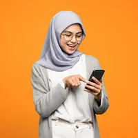 Ilustrasi&nbsp;penggemar belanja online. (Shutterstock)