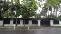 Rumah Bupati Pakpak Bharat Remigo Yolanda di Medan.