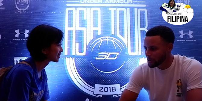 VIDEO: Ngobrol Soal Berkunjung ke Indonesia dengan Stephen Curry