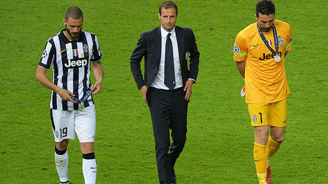 Ekspresi Menang - Kalah Juventus versus Barcelona di Final Liga Champions 2015