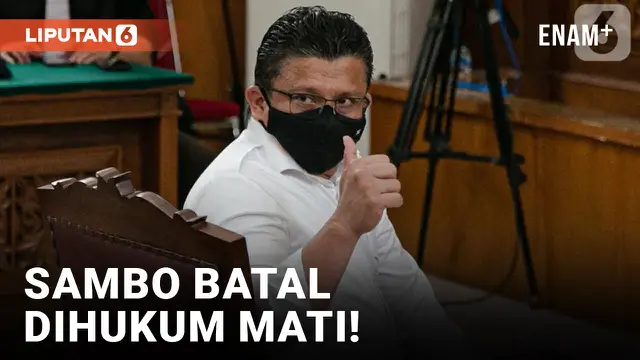 MA Putuskan Ferdy Sambo Batal Dihukum Mati