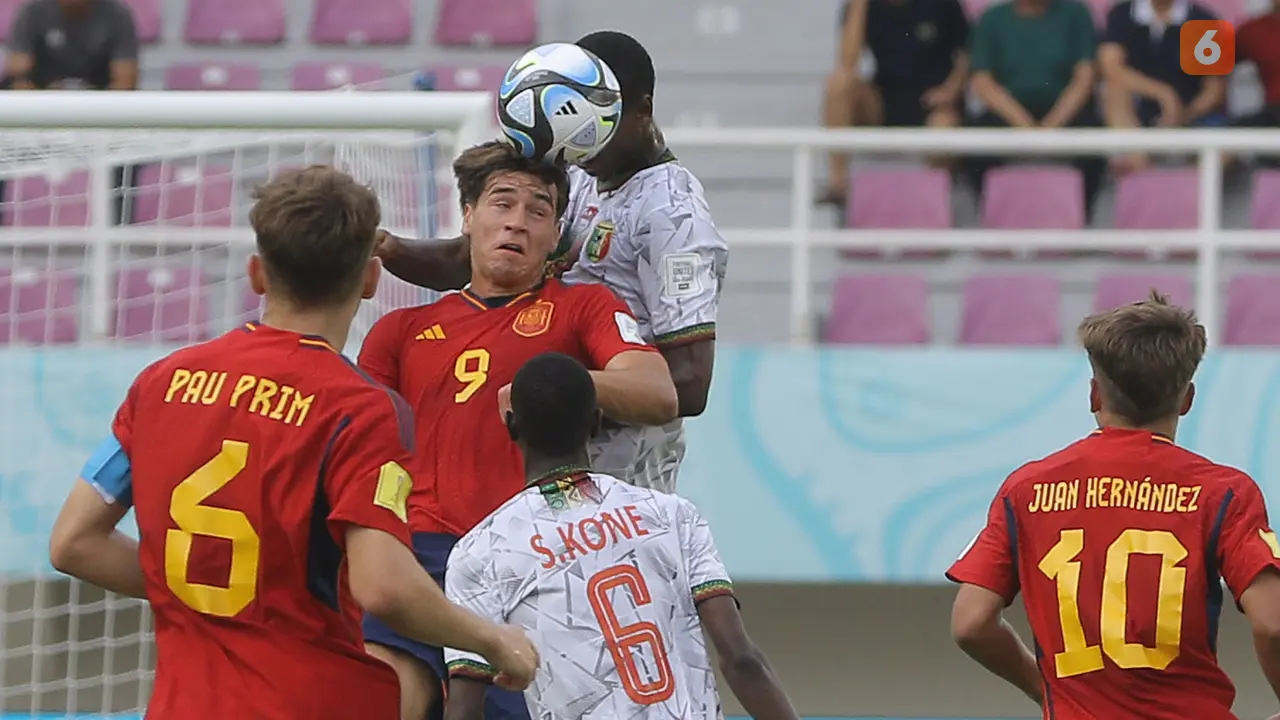 Timnas Spanyol U-17 vs Timnas Mali U-17: Grup B Piala Dunia U-17 2023