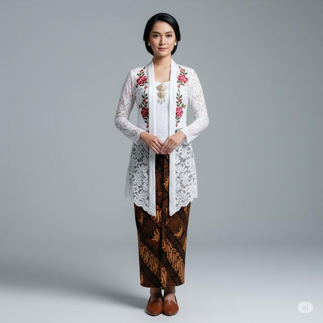 6 Model Baju Brokat dan Rok Batik: Gaya Anggun nan Modern