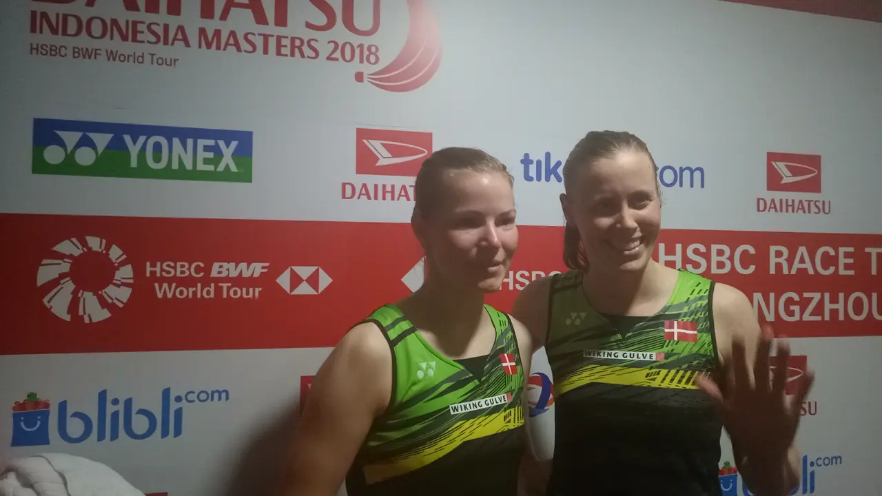 Pedersen / Juhl Terkesima dengan Sambutan Penonton Indonesia