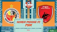 Shopee Liga 1 2019: PSM Makassar Tersungkur di Markas Semen Padang
