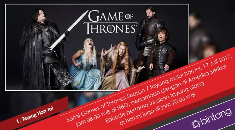 4 Fakta Terbaru Game of Thrones Season 7. (Digital Imaging: Nurman Abdul Hakim/Bintang.com)
