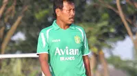 Pelatih Bonek FC, Ibnu Grahan mengaku kaget karena mendapat undangan mengikuti turnamen Indonesia Championship yang diperkirakan berlangsung pada pertengahan November. (Bola.com/Zaidan Nazarul)