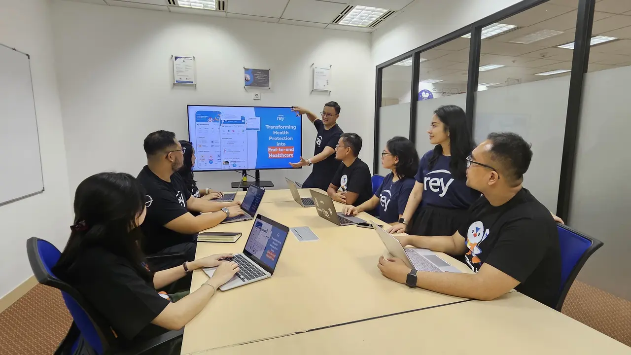 Karyawan Startup Health Insurtech Rey. (Dok Rey)