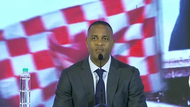 Pelatih baru tim nasional Indonesia atau Timnas Indonesia Patrick Kluivert.