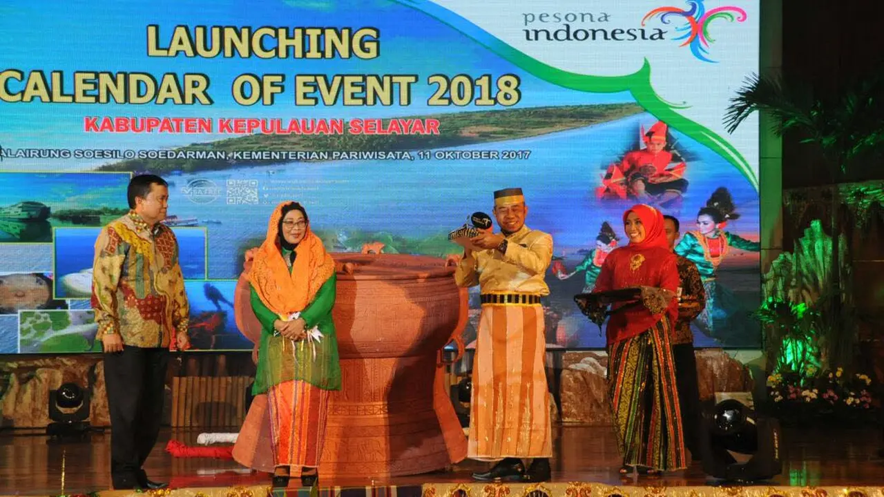 Peluncuran Kalendar Event 2018 Kepulauan Selayar