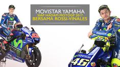 Berita video motion grafis tentang profil tim Movistar Yamaha pada MotoGP 2017.