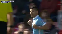 Video highlights Premier League gol Sergio Aguero bawa Manchester City Unggul 3-0 dibabak pertama saat melawan Bournemouth di Pekan ke-31.