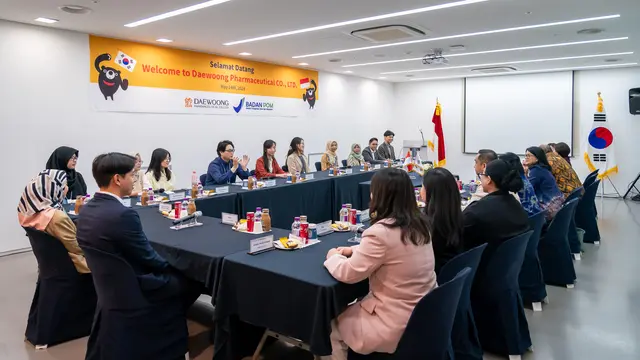 Terbang ke Korea Selatan, BPOM Perkuat Kerja Sama Bilateral Bidang Industri Obat dan Produk Biologi. Foto: Daewoong.