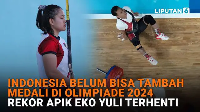 Mulai dari Indonesia belum bisa tambah medali di Olimpiade 2024 hingga rekor apik Eko Yuli terhenti, berikut sejumlah berita menarik News Flash Sport Liputan6.com.