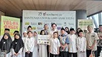 Berbagi Kasih di Bulan Ramadan, Sido Muncul Beri Santunan Rp200 Juta untuk 1.000 Anak Yatim di Jakarta
