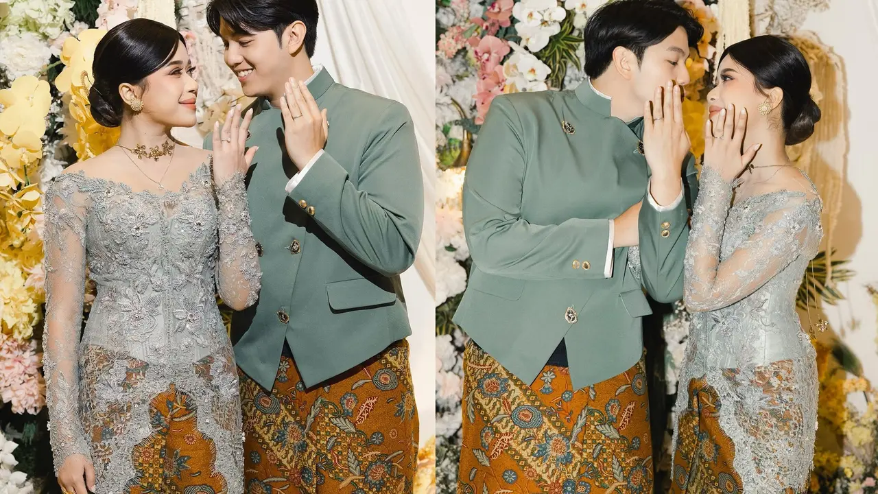 8 Potret Kebaya Lamaran Brisia Jodie, Anggun Berkebaya dengan Nuansa Tradisional Elegan