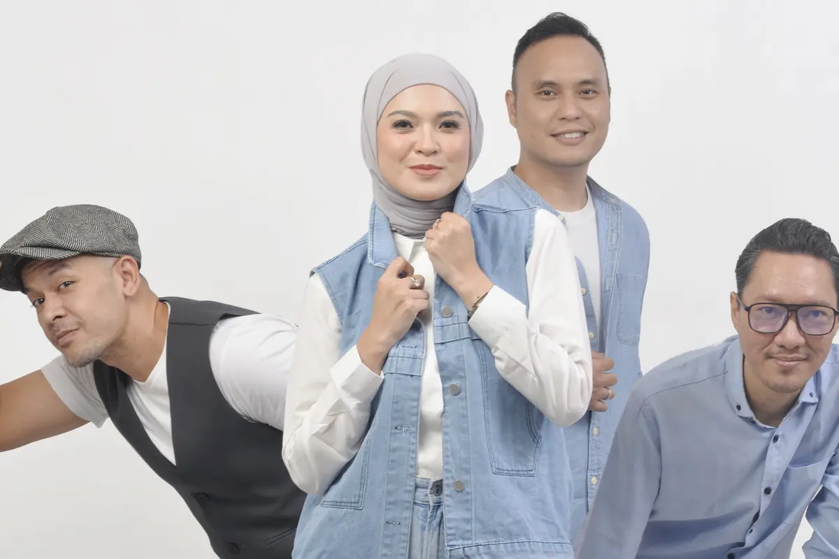 Delia kembali jadi vokalis Ecoutez setelah 12 tahun berpisah. (Foto: Ist)