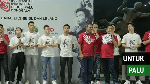 Berita video para pebulutangkis Indonesia meriahkan acara galang dana untuk korban gempa Palu dengan melelang 13 jersey dan raket di Grand Indonesia, Jakarta, Sabtu (24/11/2018)
