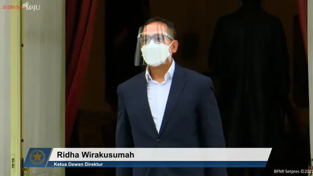 Direktur Utama INA atau LPI Ridha Wirakusumah.