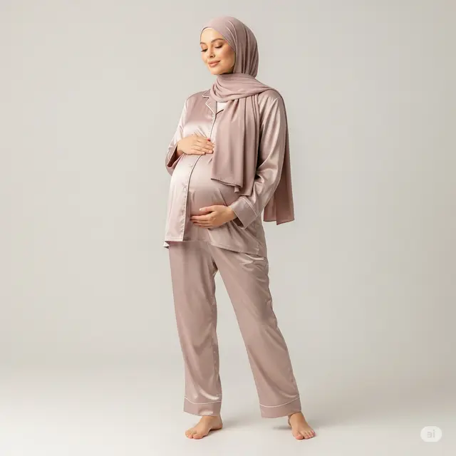 10 Outfit Ibu Hamil Hijab Populer 2025: Paduan Gaya Modern dan Nyaman
