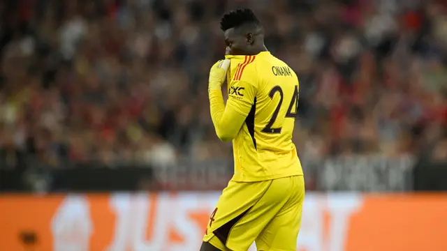 Foto: Momen Blunder Andre Onana yang Jadi Awal Petaka MU Takluk dari Bayern Munchen dalam drama 7 Gol di Liga Champions