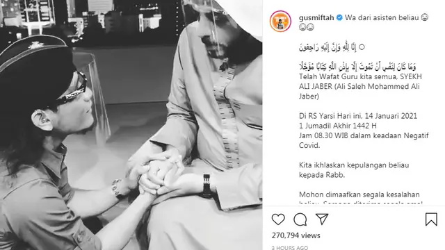 Gus Miftah dan Syekh Ali Jaber