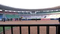 Latihan Persib Bandung digelar tertutup (Antonius Hermanto/Liputan6.com)