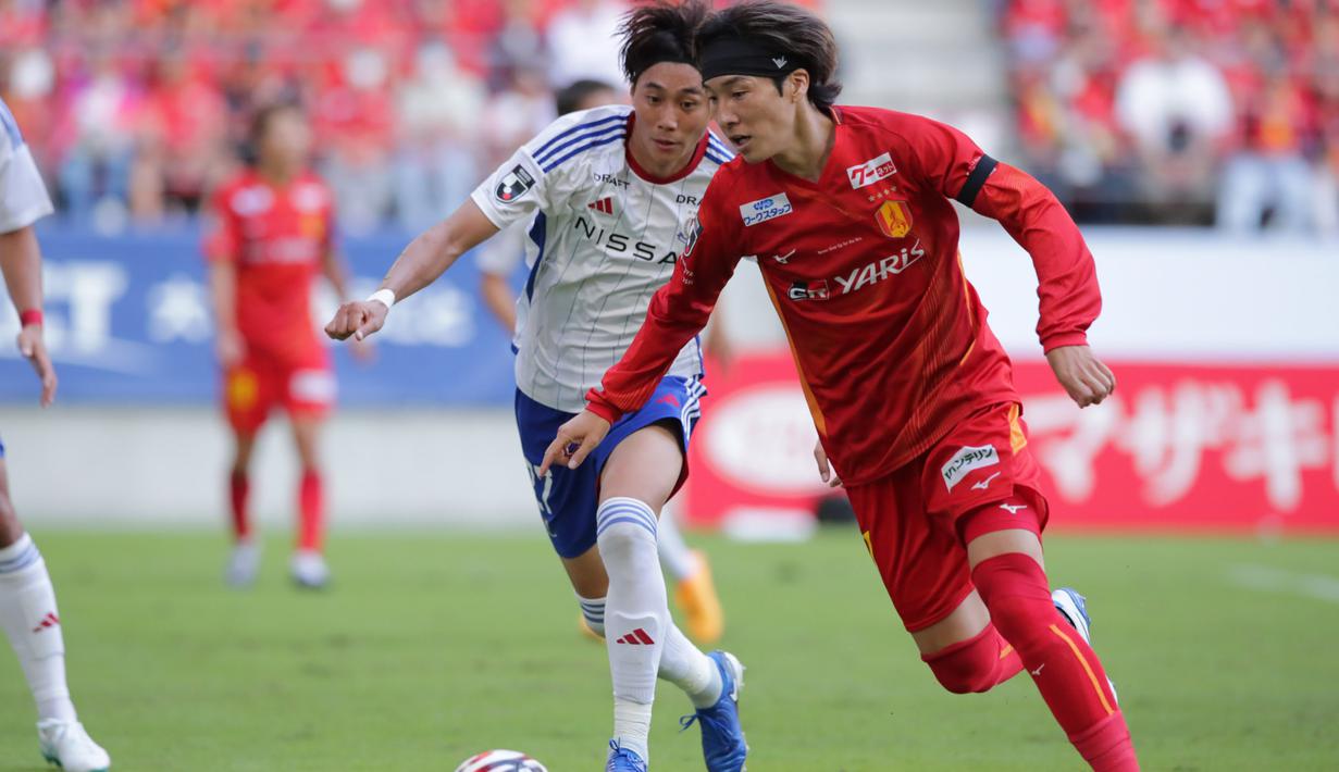 Nagoya Grampus lolos ke final usai menang 4-3 lawan Yokohama F. Marinos di semifinal. Sedangkan Albirex Niigata menyingkirkan Kawasaki Frontale secara meyakinkan dengan skor 6-1. (Dok J.LEAGUE)