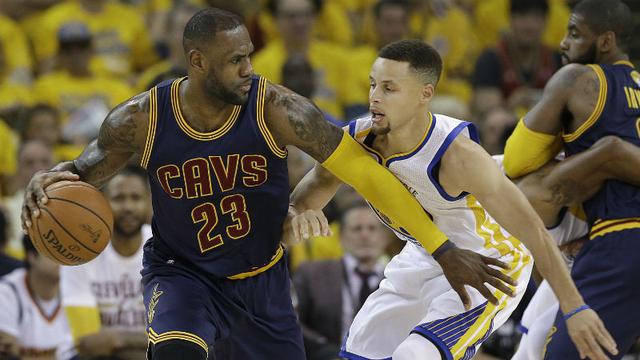 LeBron James dan Stephen Curry 