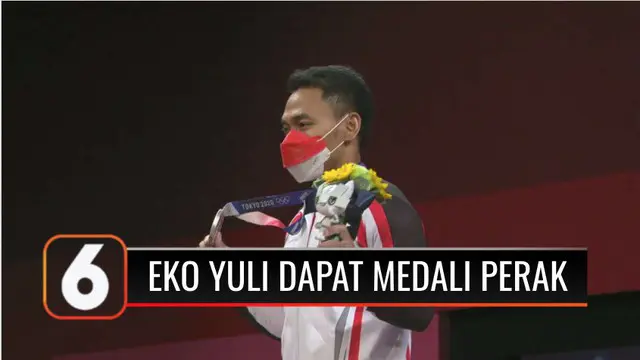 Cabang angkat besi mempersembahkan medali kedua bagi kontingen Indonesia pada Olimpiade Tokyo 2020. Lifter Eko Yuli Irawan yang tampil di kelas 61 kilogram, meraih medali perak dengan total angkatan 302 kilogram.