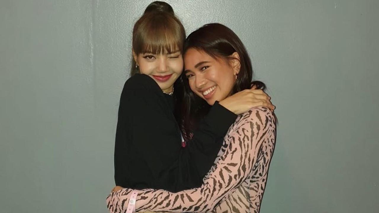 Lisa BLACKPINK dan Niki Zefanya