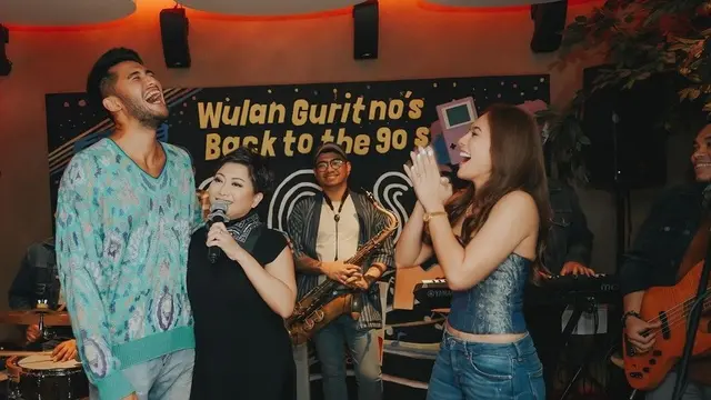 Tampilan Para Tamu di Pesta Ulang Tahun Wulan Guritno ke-41, dari Aming hingga Dian Sastro