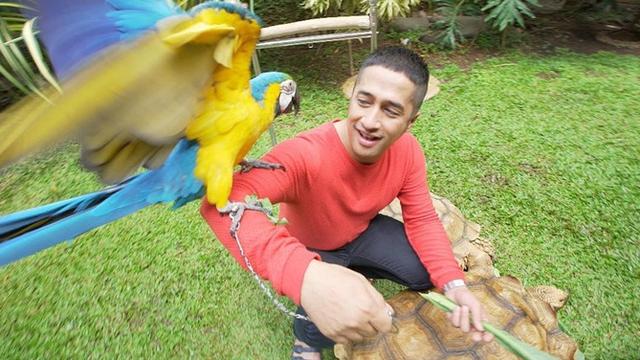 Dikenal Sebagai Pecinta Hewan, Ini 6 Potret Irfan Hakim Dengan Binatang Peliharaannya