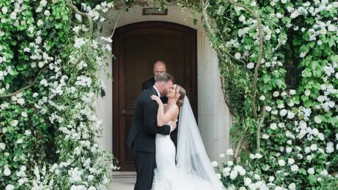 Hailie Jade Putri Eminem di Hari Pernikahannya