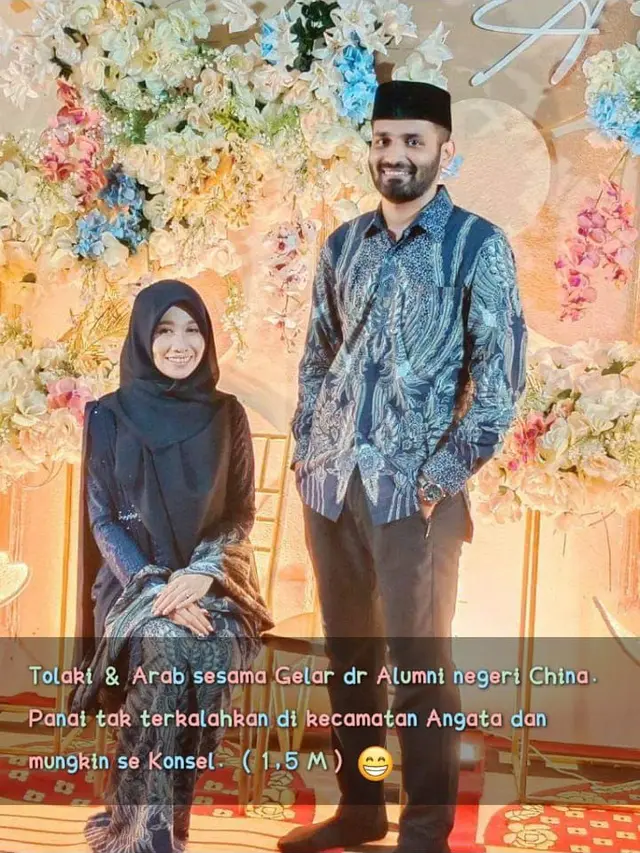 Viral Gadis Asal Sulawesi Dilamar Pria Arab, Diberi Mahar Rp1,52 Miliar