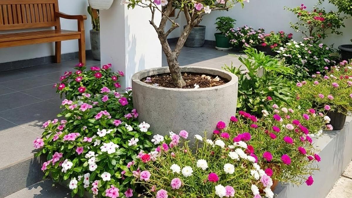 7 Jenis Tanaman Bunga di Teras yang Tidak Gampang Mati dan Mudah Dirawat